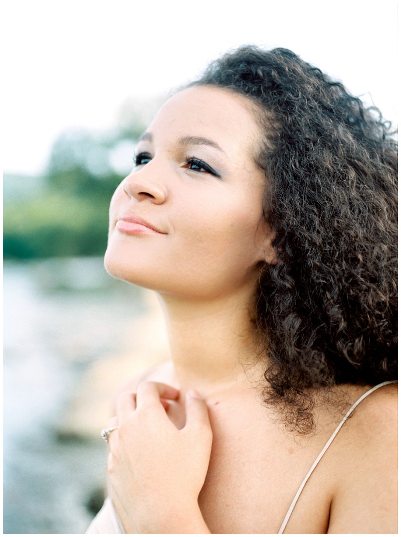dreamy bridal portrait Hilton Head coastal session