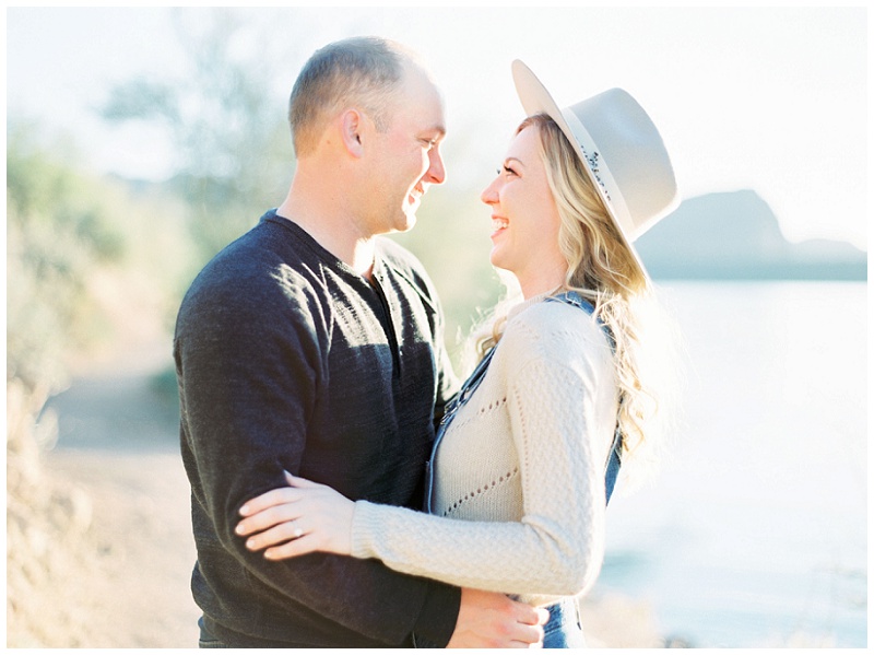Butcher Jones engagement photos Saguaro Lake Arizona