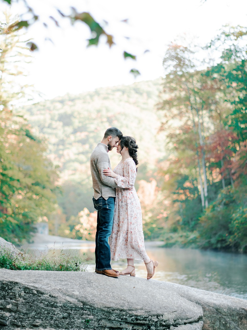 Banner Elk engagement photographer mountain session