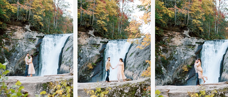 Banner Elk North Carolina engagement photographer couple
