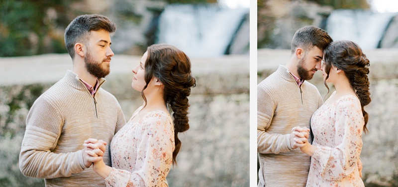 North Carolina mountain engagement photos Banner Elk