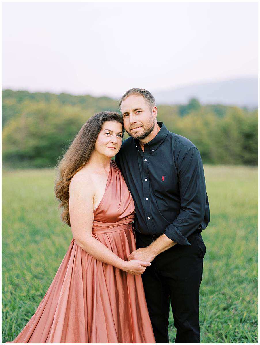 at home engagement session Gatlinburg Tennessee cabin