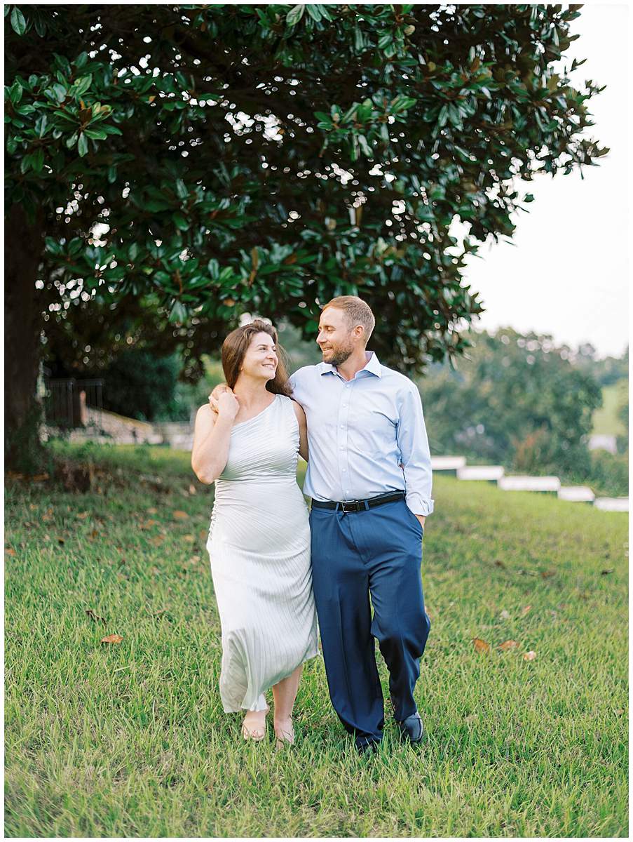 Gatlinburg engagement photos fireplace cabin setting