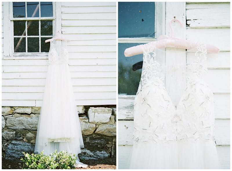 wedding dress detail shot Greeneville TN wedding