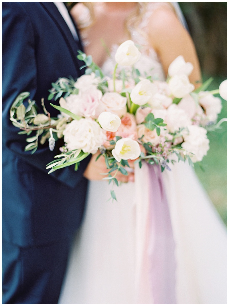 bride and groom sunset wedding photo TN