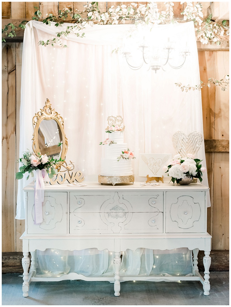 wedding reception cake decor East Tennessee Greeneville TN