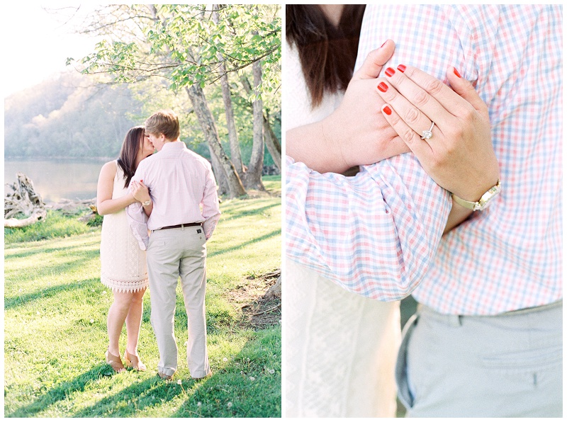 johnson city tn engagement photographer candid couple photos