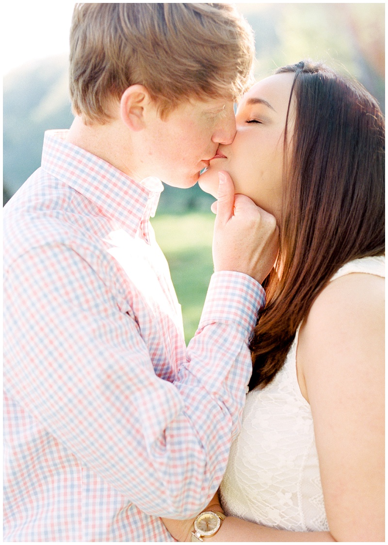 surprise proposal photography east tennessee couple