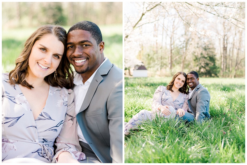 bride and groom to be engagement session charlotte nc