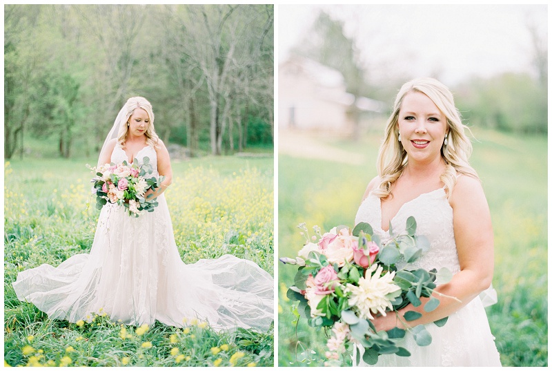 The Side Porch bridal portraits