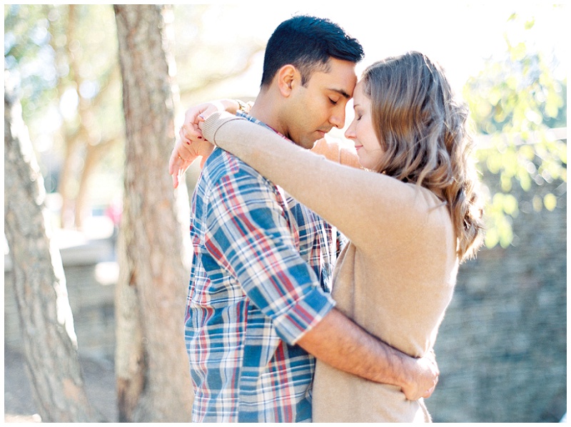 romare bearden park sunset engagement photography charlotte nc