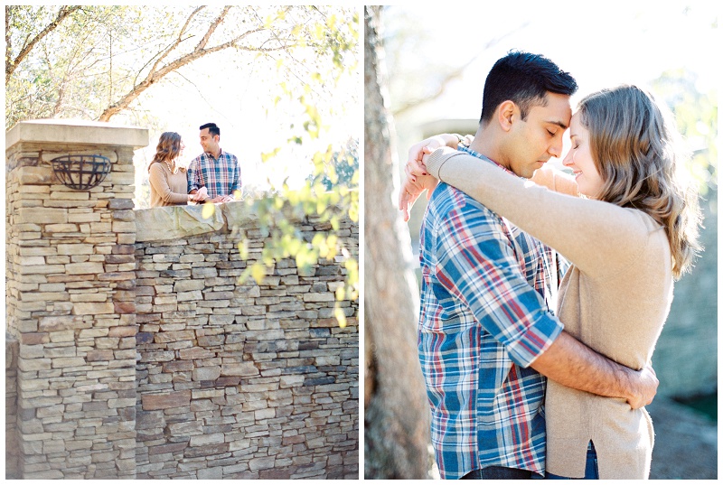 freedom park engagement session charlotte north carolina couple