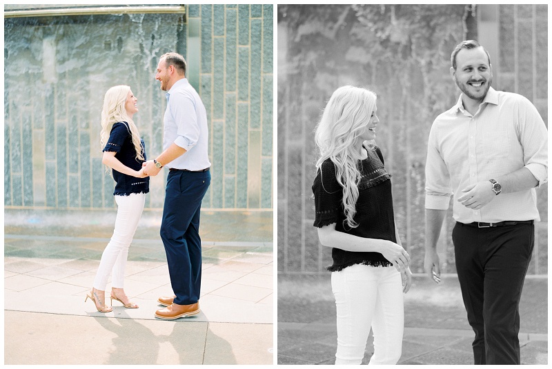 charlotte nc uptown engagement photographer ashley and david session