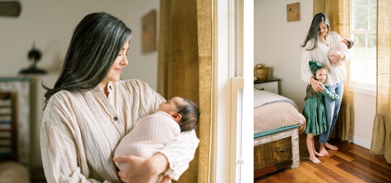 johnson city tn newborn photographer lifestyle baby photos