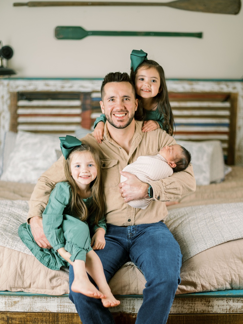 tri cities tn newborn photography simple home setup baby photos