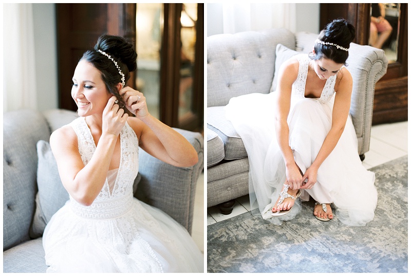 wedding day preparation natural light photography