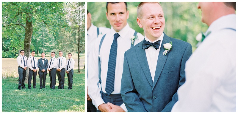 groomsmen portraits Ramble Creek Athens TN