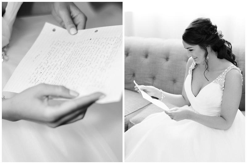 bride smiling candid wedding portrait