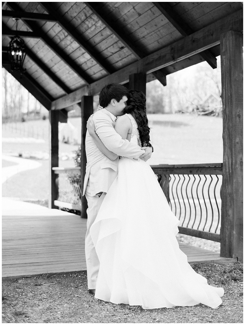 bride and groom portraits Ramble Creek Athens TN