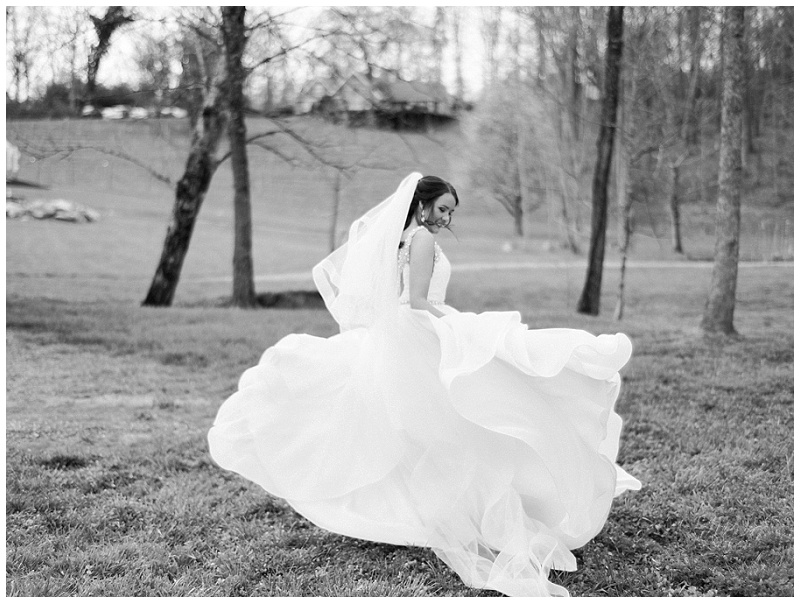 bride joyful wedding day moment