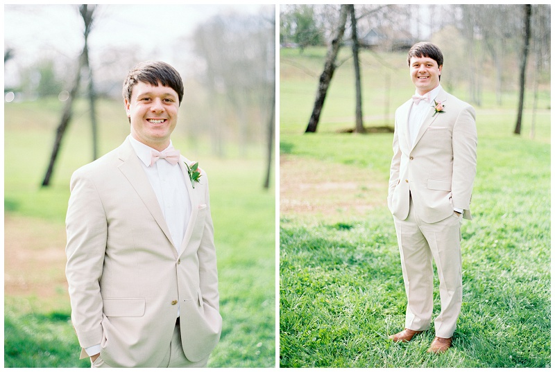 groom portrait Ramble Creek Athens TN