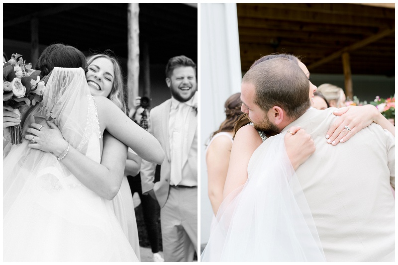 ceremony joyful reactions guests