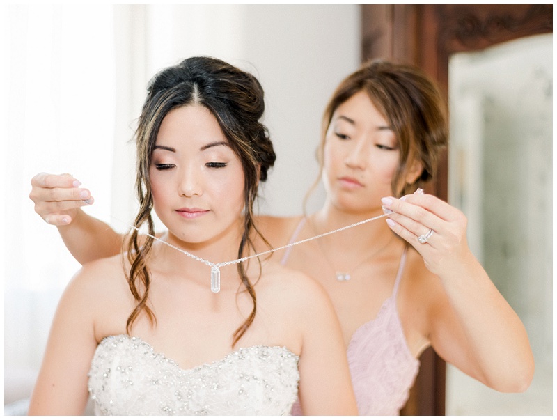 bridal suite window light getting ready photos