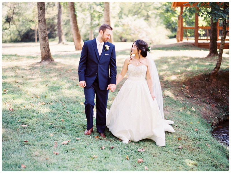 joyful newlywed portrait Tennessee