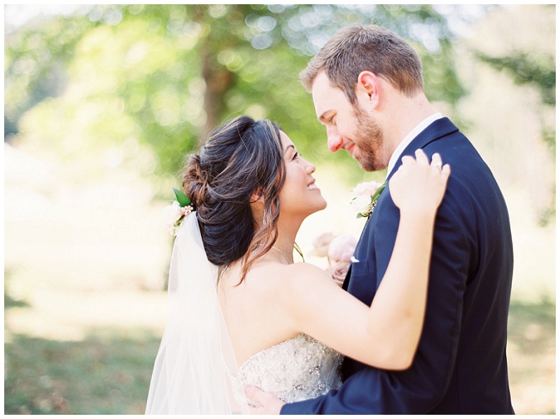romantic wedding photography East TN