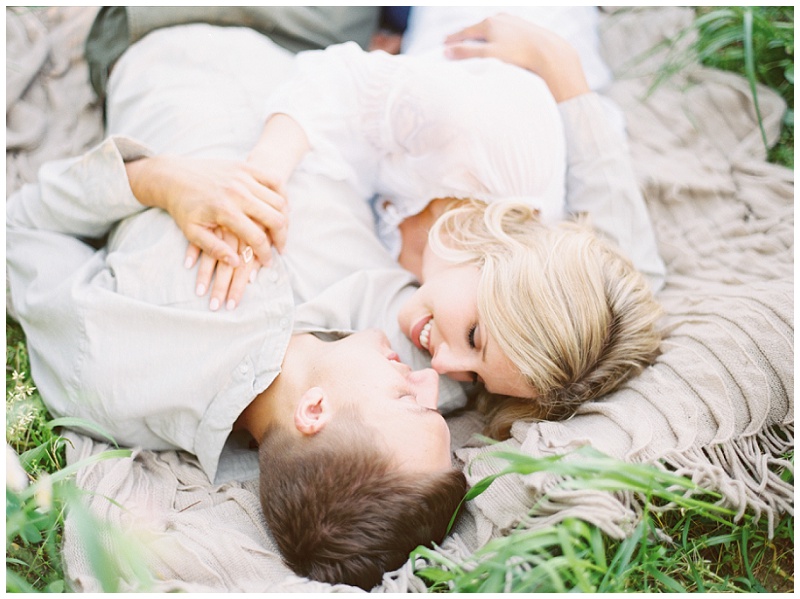 Kingsport TN engagement photographer romantic session