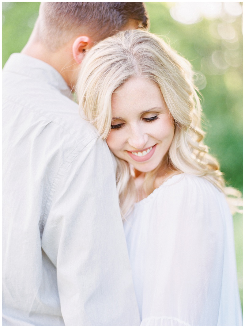 Piney Flats TN engagement photographer golden hour couple