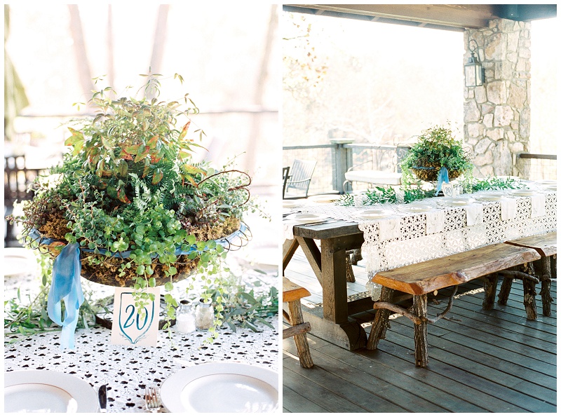 East TN fall wedding reception outdoor celebration