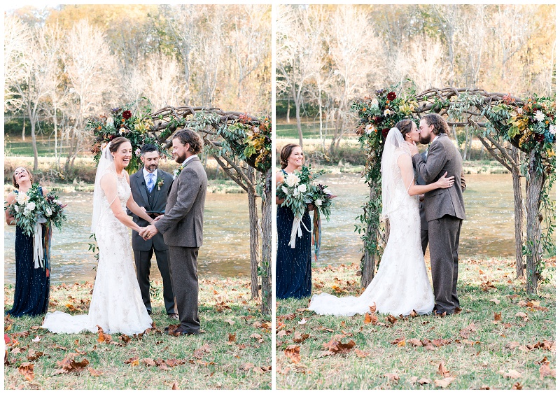 fall river wedding ceremony East Tennessee