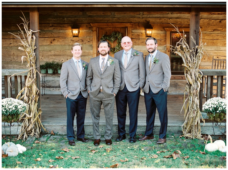 groomsmen candid photos backyard wedding East TN