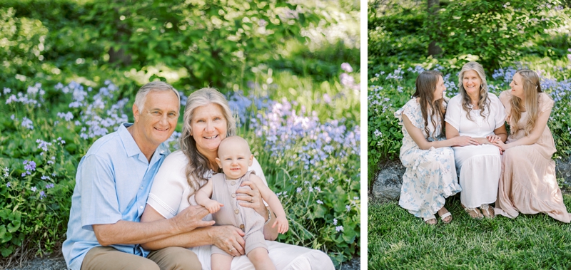 rustic family photo outfit inspiration East Tennessee fields