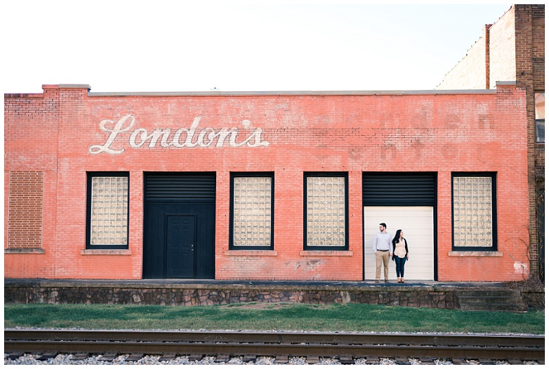 Johnson City TN engagement session walking downtown streets Johnson City TN engagement session walking downtown streets