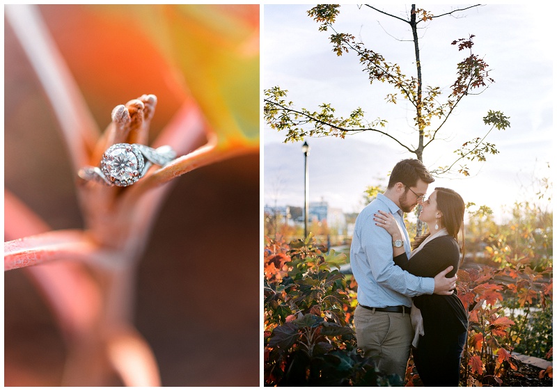 Paula and Brian downtown engagement portraits Tennessee Paula and Brian downtown engagement portraits Tennessee