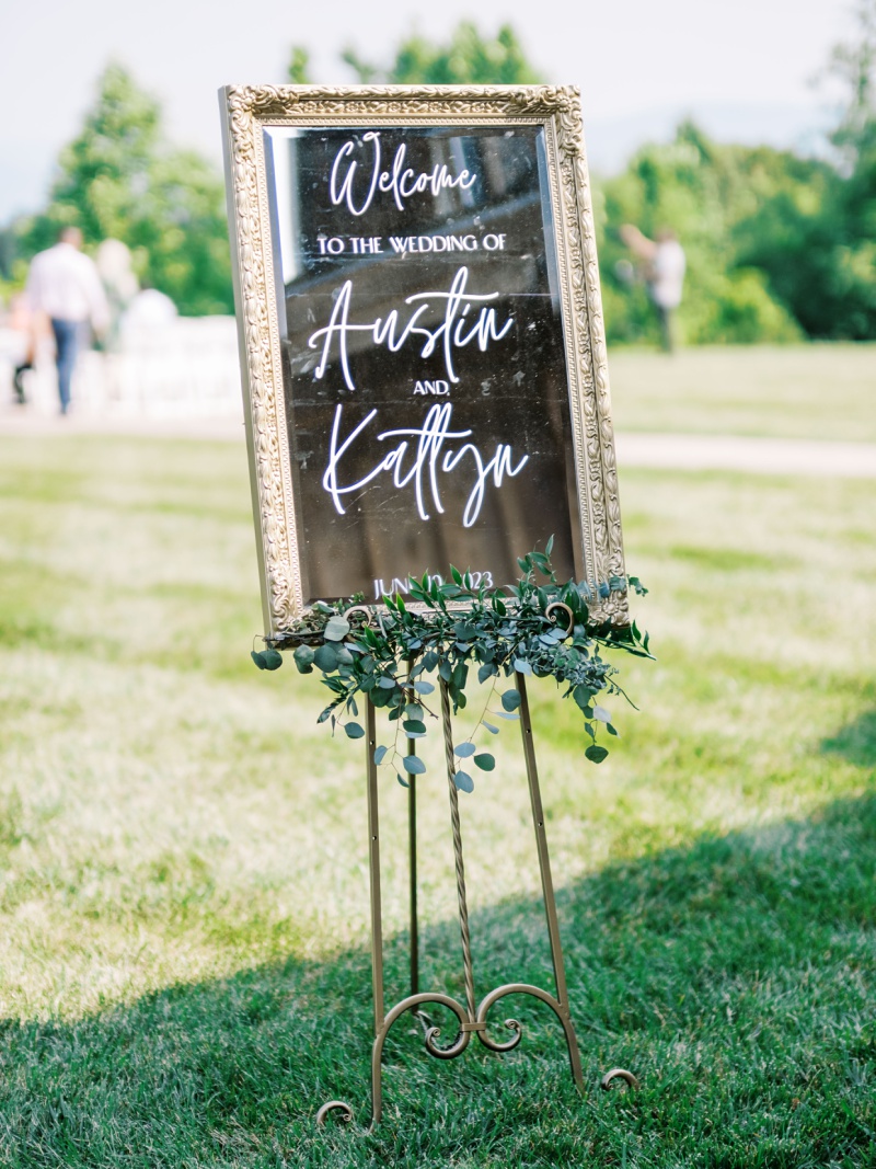 Wedding ceremony at The Homeplace at Johnston Farms