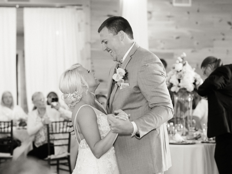Dance floor moments at Greeneville TN wedding