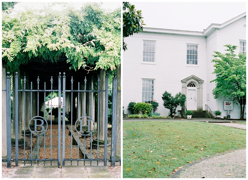 Wedding detail styling at Bleak House Knoxville