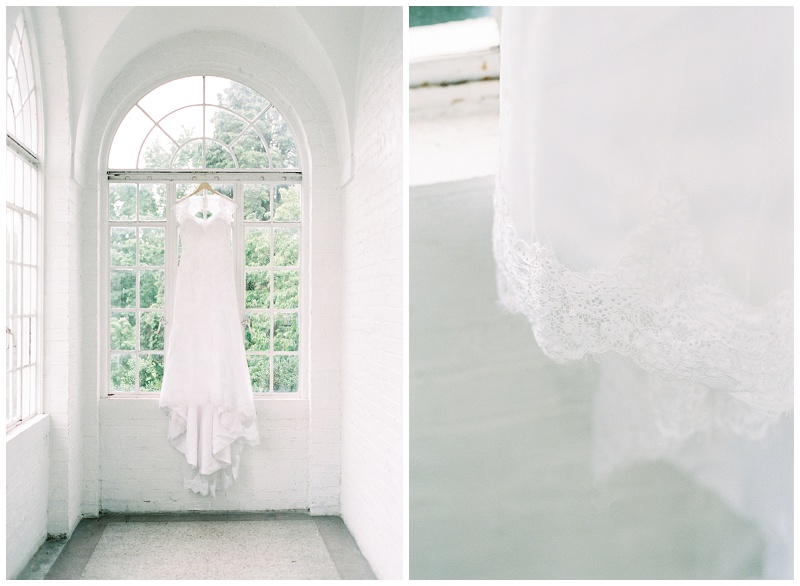 Elegant wedding details at historic Tennessee venue