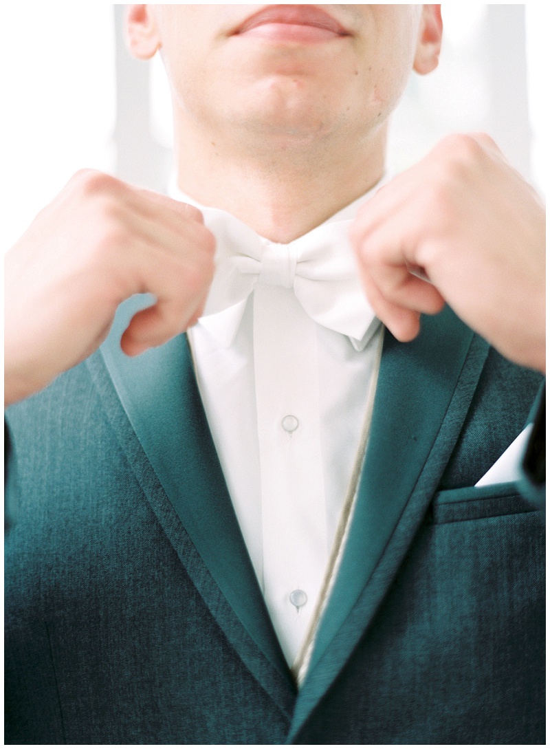 Classic groom portrait Tennessee wedding