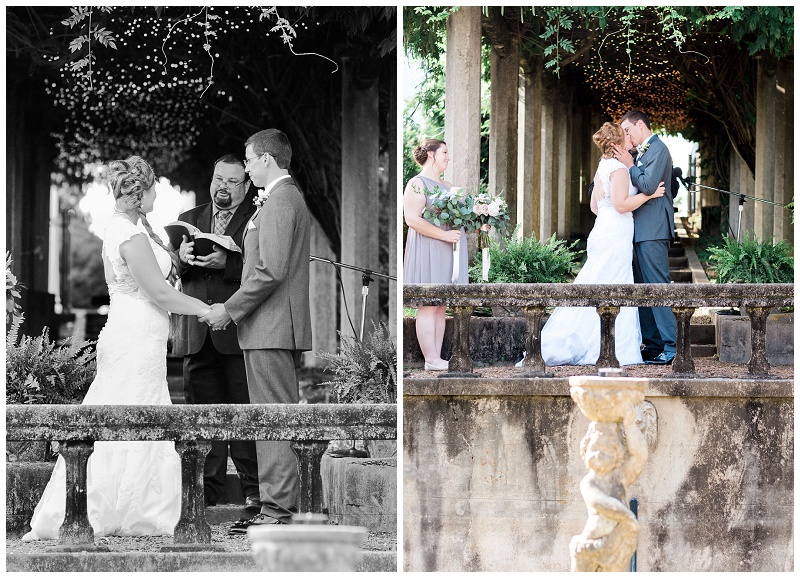 Wedding ceremony at Bleak House