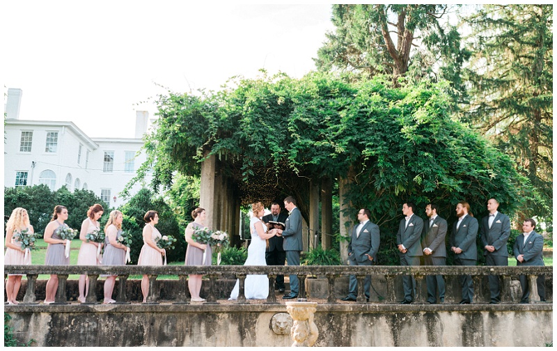 Bridal portrait at historic Knoxville TN wedding venue