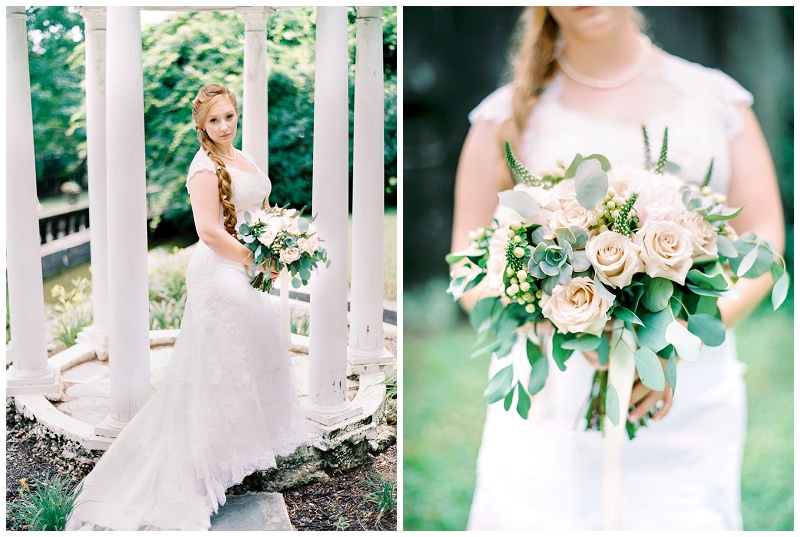 Bride portrait at Bleak House