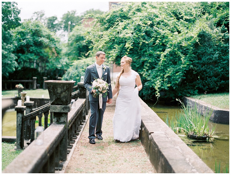 Bride and groom sunset photos Knoxville TN