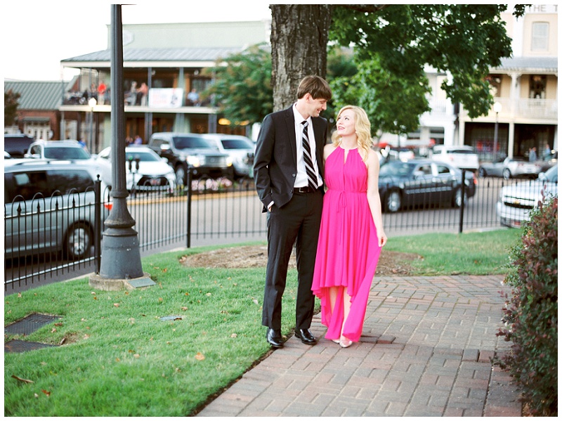 Romantic couple portraits in Oxford Mississippi downtown square Romantic couple portraits in Oxford Mississippi downtown square