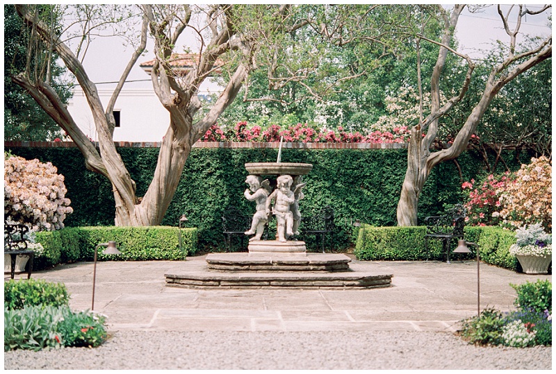 ceremony inspiration at historic Houston TX garden