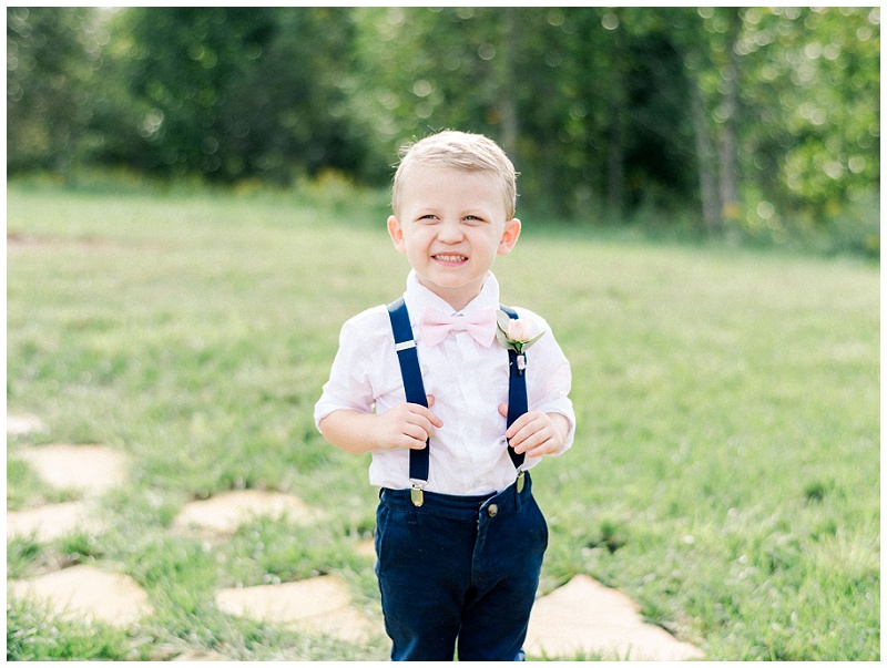 portrait in mountains at The Homeplace at Johnston Farm wedding