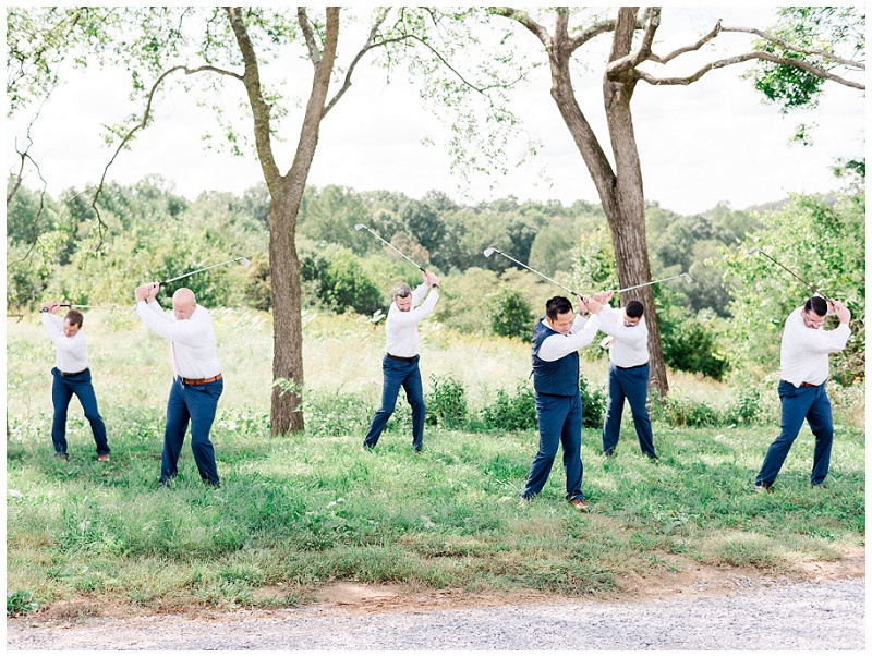 Bridal party candid at The Homeplace at Johnston Farm wedding